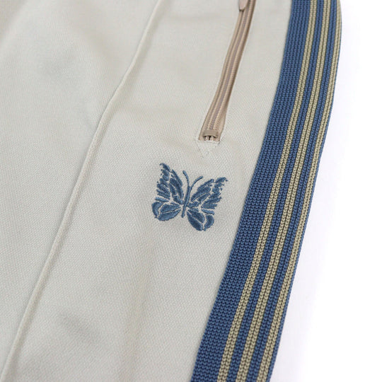 Needles Pants J0441 Main: 100% polyester, Part: 100% rayon Beige blue mens M Used Authentic