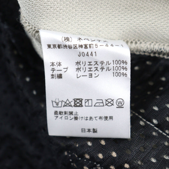Needles Pants J0441 Main: 100% polyester, Part: 100% rayon Beige blue mens M Used Authentic