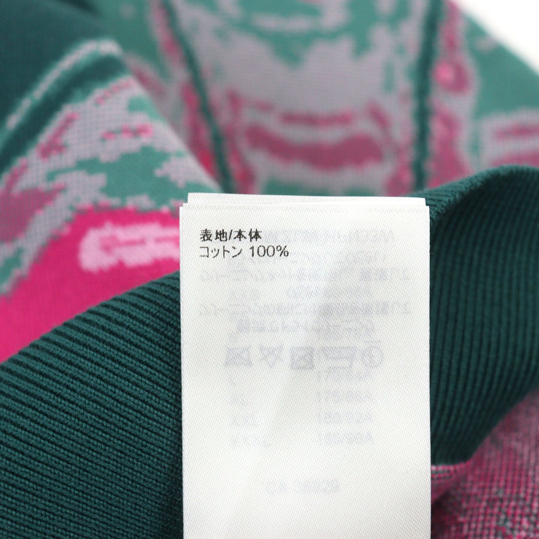 LOUIS VUITTON Hoodie HPN33W Main: 100% cotton Green type Pink all-over pattern mens M Used Authentic