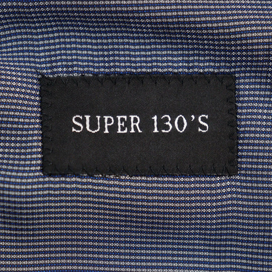 EMPORIO ARMANI suit Outer: 100% virgin wool, Lining: 56% viscose, Lining: 44% acetate, Part: 100% viscose Navy M LINE mens 50 Used Authentic