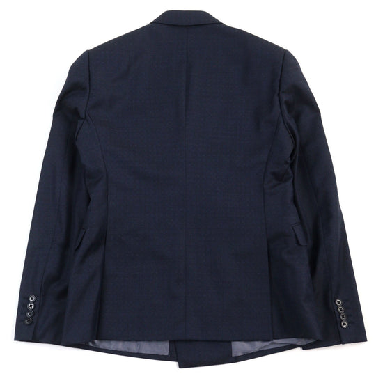 EMPORIO ARMANI suit Outer: 100% virgin wool, Lining: 56% viscose, Lining: 44% acetate, Part: 100% viscose Navy M LINE mens 50 Used Authentic