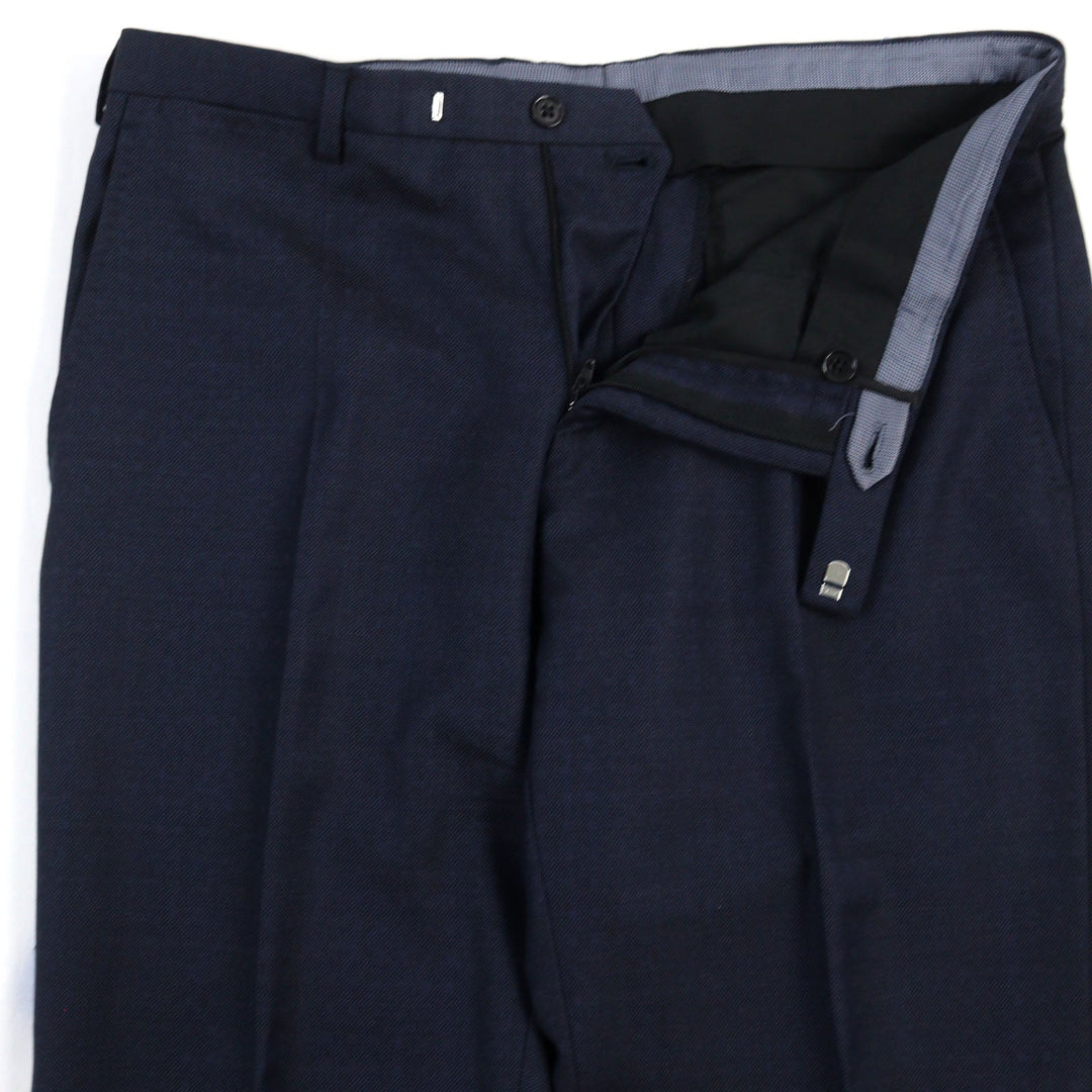 EMPORIO ARMANI suit Outer: 100% virgin wool, Lining: 56% viscose, Lining: 44% acetate, Part: 100% viscose Navy M LINE mens 50 Used Authentic