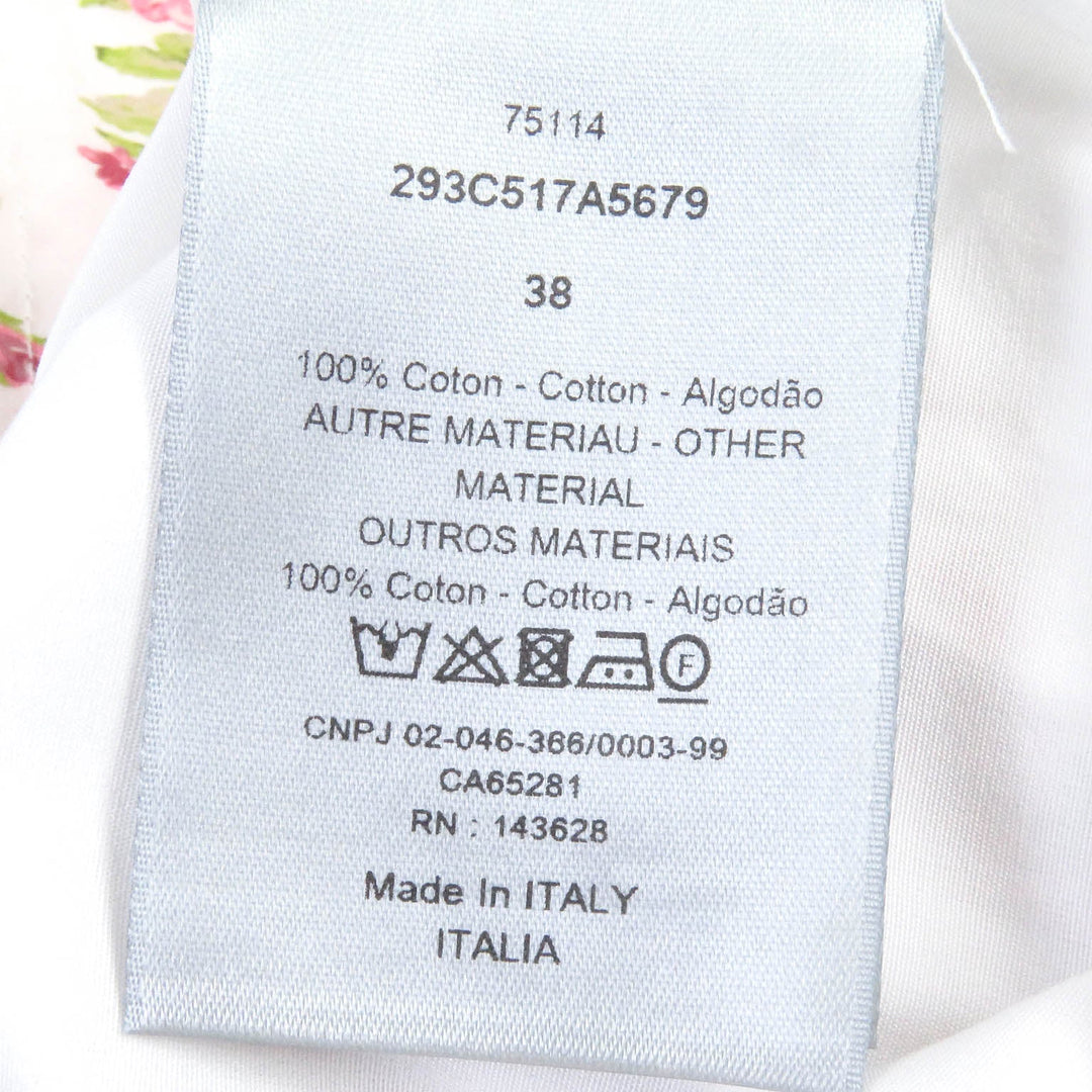 Dior HOMME Short sleeve shirt 293C517A5679 Main: 100% cotton pink mens 38 Used Authentic
