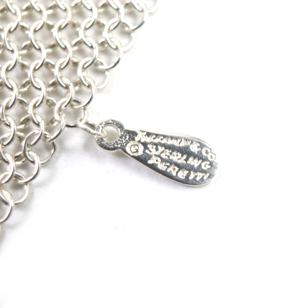 TIFFANY&Co. Necklace Main�FSV925 Silver mens Used Authentic