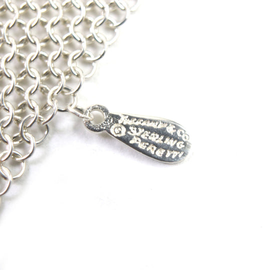 TIFFANY&Co. Necklace Main�FSV925 Silver mens Used Authentic
