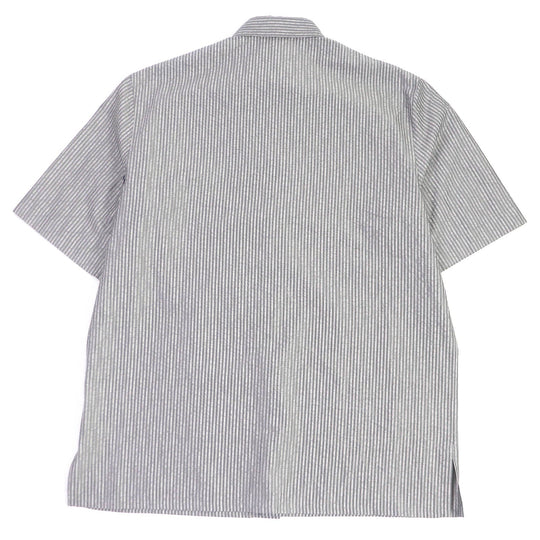 Dior HOMME Short sleeve shirt 193C545G5566 Main: 100% silk gray mens 39 Used Authentic