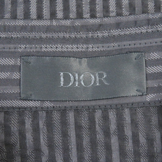 Dior HOMME Short sleeve shirt 193C545G5566 Main: 100% silk gray mens 39 Used Authentic