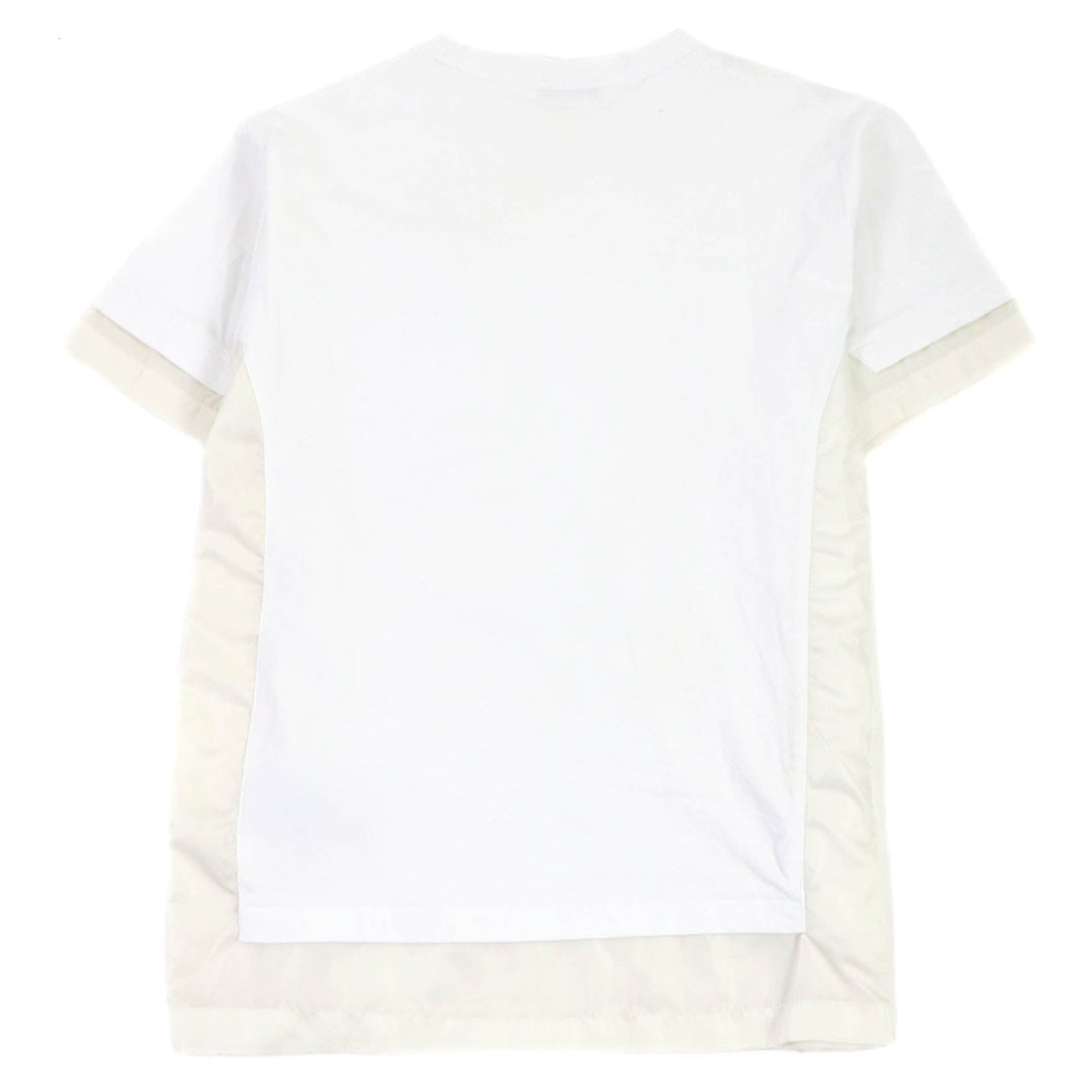 Dior HOMME Short sleeve T-shirt 213J669A0554 Main: 100% cotton, part: 100% nylon, part: 100% polyester white mens M Used Authentic