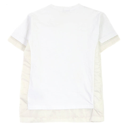 Dior HOMME Short sleeve T-shirt 213J669A0554 Main: 100% cotton, part: 100% nylon, part: 100% polyester white mens M Used Authentic