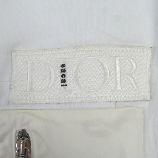 Dior HOMME Short sleeve T-shirt 213J669A0554 Main: 100% cotton, part: 100% nylon, part: 100% polyester white mens M Used Authentic