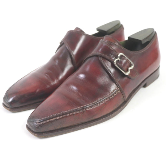 Berluti Leather shoes Main: Leather Bordeaux mens 9 Used Authentic