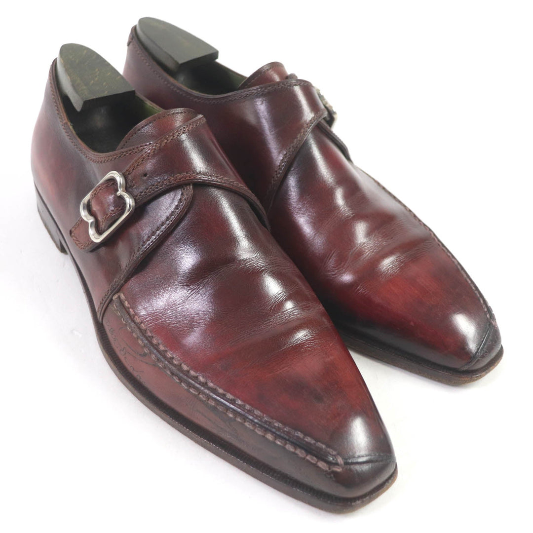 Berluti Leather shoes Main: Leather Bordeaux mens 9 Used Authentic