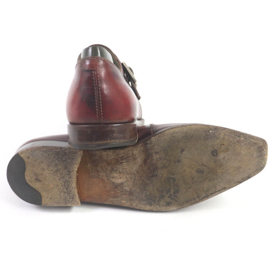 Berluti Leather shoes Main: Leather Bordeaux mens 9 Used Authentic