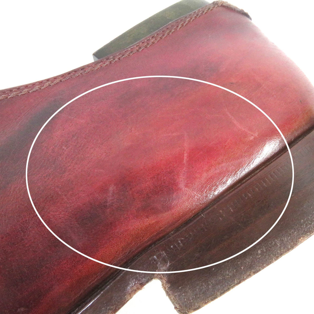 Berluti Leather shoes Main: Leather Bordeaux mens 9 Used Authentic