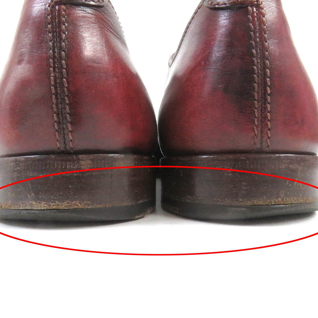 Berluti Leather shoes Main: Leather Bordeaux mens 9 Used Authentic