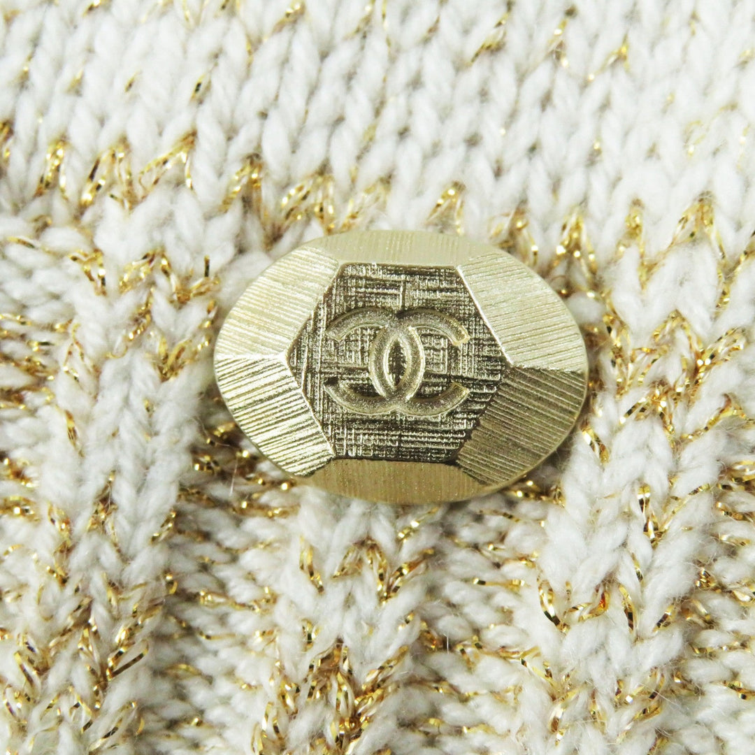 CHANEL knit 19A P61696 Main: 67% cashmere, Main: 17% polyester, Main: 6% silk, Main: 5% mohair, Main: 3% polyamide Multi Women 36 Used Authentic