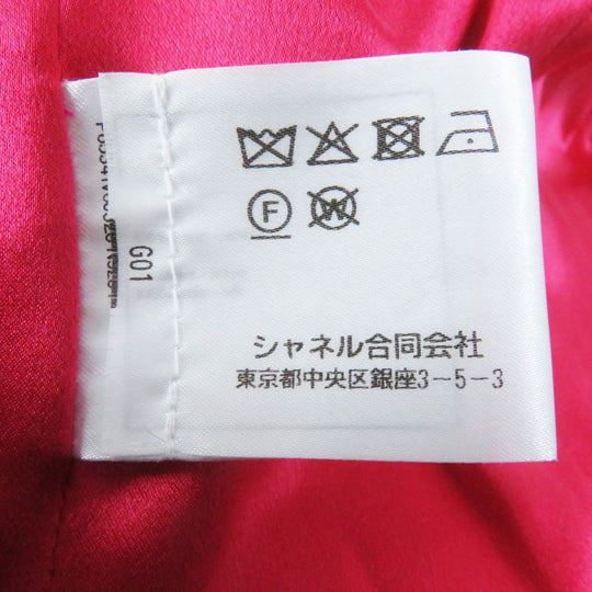 CHANEL Jacket 20A P65341 Main: 100% wool, Lining: 100% silk pink Women 34 Used Authentic