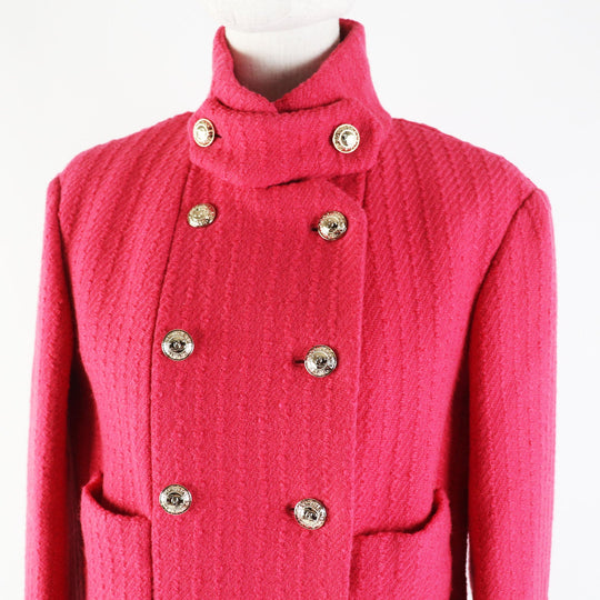 CHANEL Jacket 20A P65341 Main: 100% wool, Lining: 100% silk pink Women 34 Used Authentic