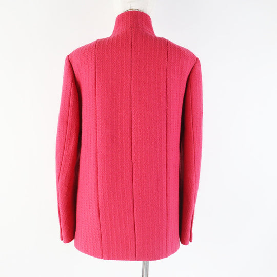 CHANEL Jacket 20A P65341 Main: 100% wool, Lining: 100% silk pink Women 34 Used Authentic