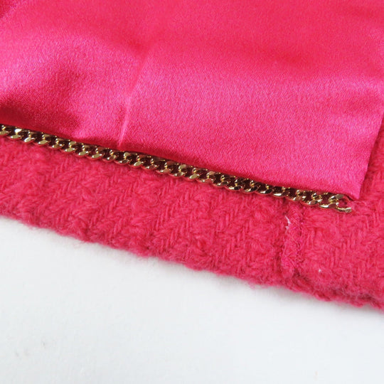 CHANEL Jacket 20A P65341 Main: 100% wool, Lining: 100% silk pink Women 34 Used Authentic