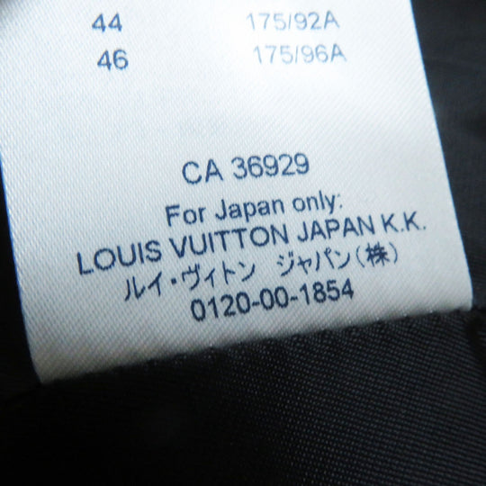 LOUIS VUITTON coat Main: 52% cotton, Main: 43% rayon, Main: 5% nylon, Lining: 50% rayon, Outer: 50% cupra Red White Black Women 38 Used Authentic