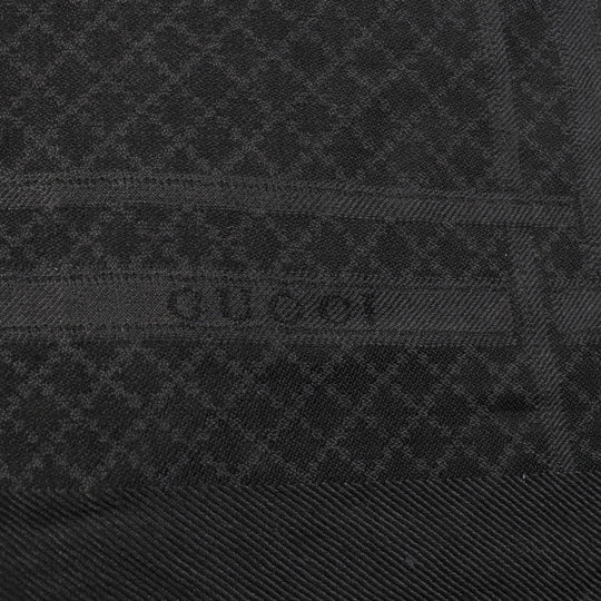 GUCCI Stall 355468 Main: 65% silk, Main: 35% wool, Part: fox black Women Used Authentic