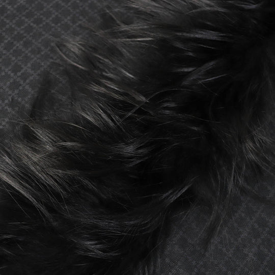 GUCCI Stall 355468 Main: 65% silk, Main: 35% wool, Part: fox black Women Used Authentic
