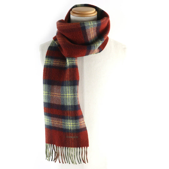 HERMES Scarf Main: 100% cashmere Red type Back to school Women(Unisex) Used Authentic
