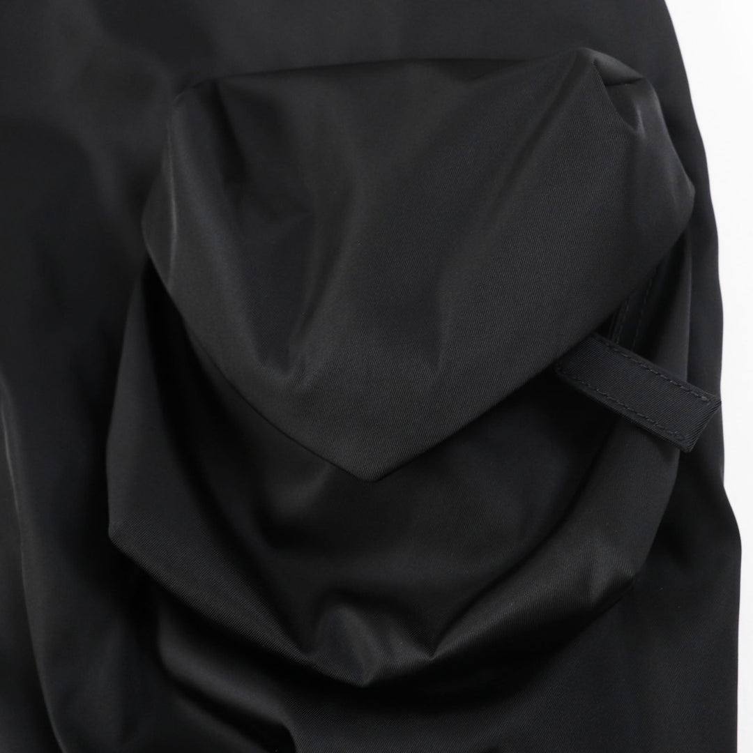 PRADA one piece 230657 Outer: 100% recycled polyamide, Lining: 100% viscose, Part: polyamide, Part: calf leather black Women 40 Used Authentic
