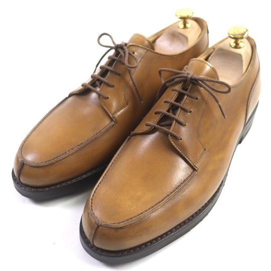 CROCKETT&JONES Leather shoes Main: Leather Brown MORETON mens 8.5 Used Authentic