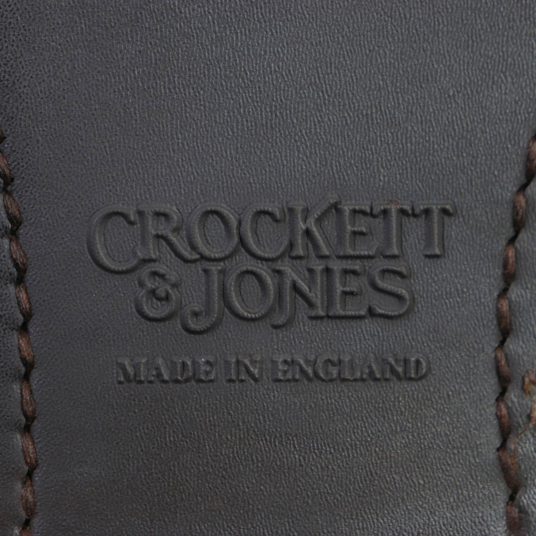 CROCKETT&JONES Leather shoes Main: Leather Brown MORETON mens 8.5 Used Authentic