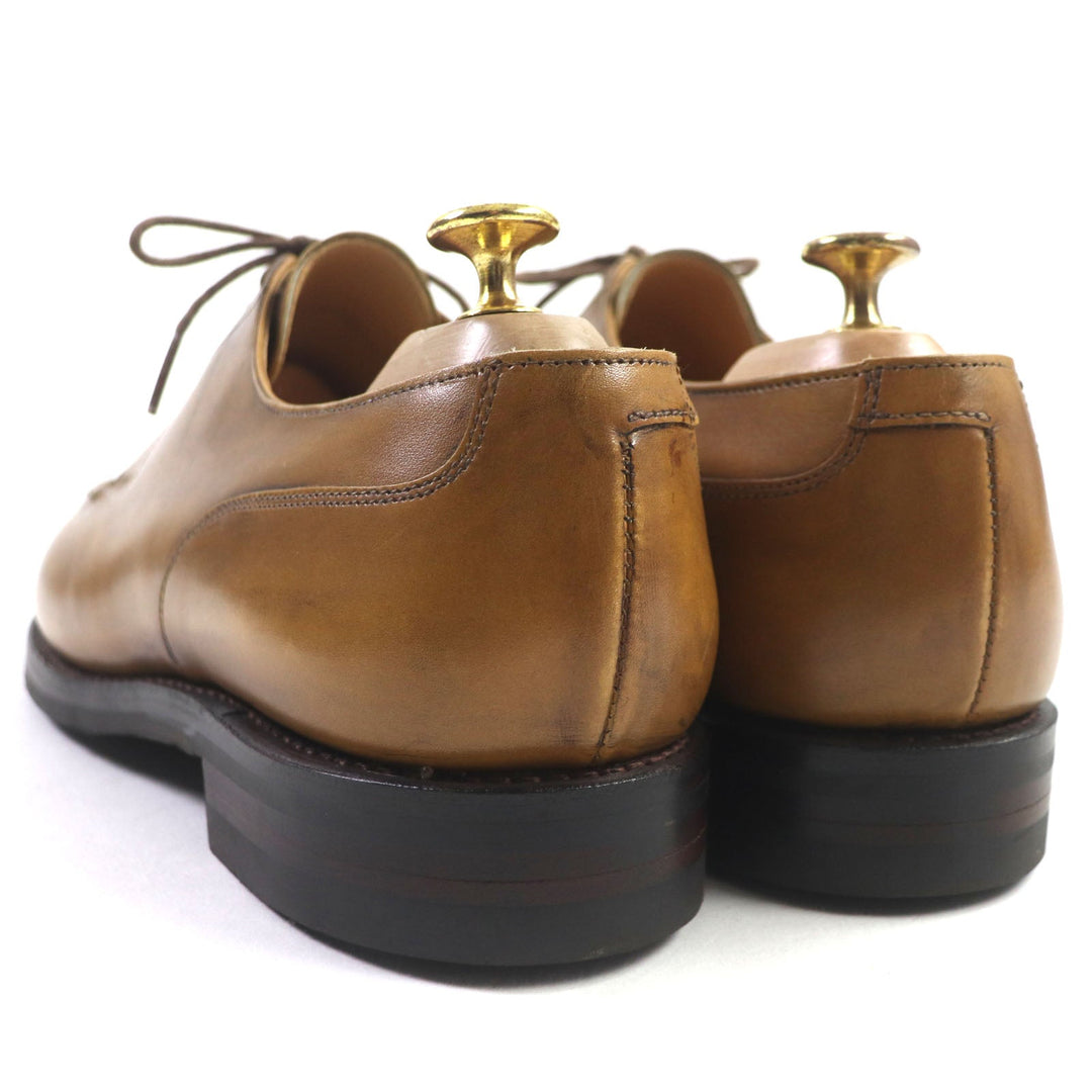 CROCKETT&JONES Leather shoes Main: Leather Brown MORETON mens 8.5 Used Authentic