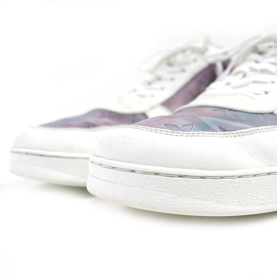 LOUIS VUITTON sneakers Main: Leather White Aurora Color Rivoli line mens 8 1/2 Used Authentic