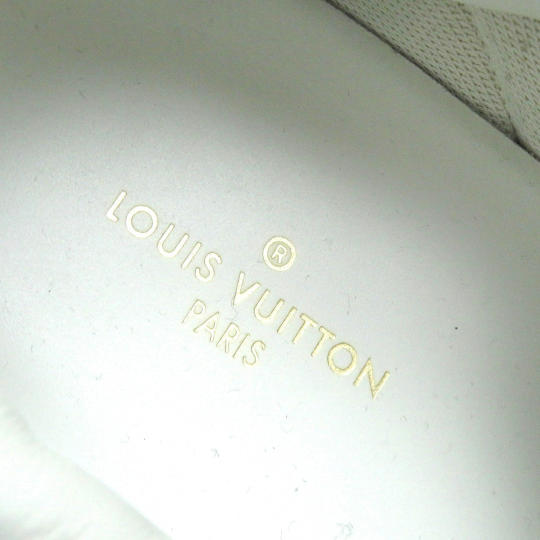 LOUIS VUITTON sneakers Main: Leather White Aurora Color Rivoli line mens 8 1/2 Used Authentic
