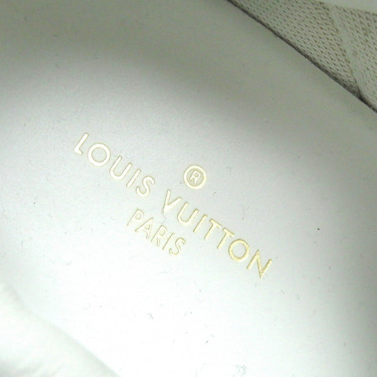 LOUIS VUITTON sneakers Main: Leather White Aurora Color Rivoli line mens 8 1/2 Used Authentic