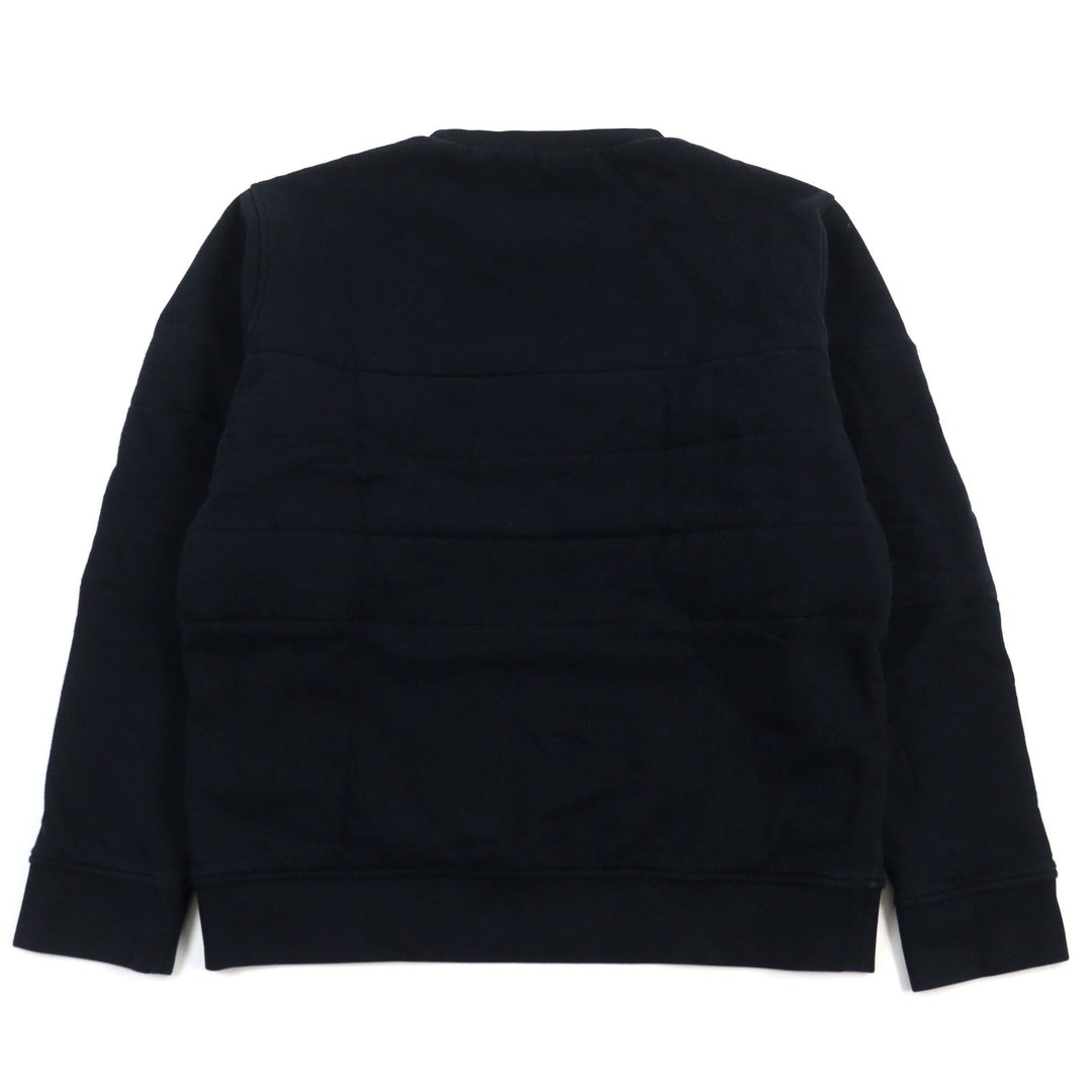 HERMES sweat Main: 100% cotton, Part: 90% cotton, Part: 10% elastane, Filling: 100% polyester black mens XL Used Authentic