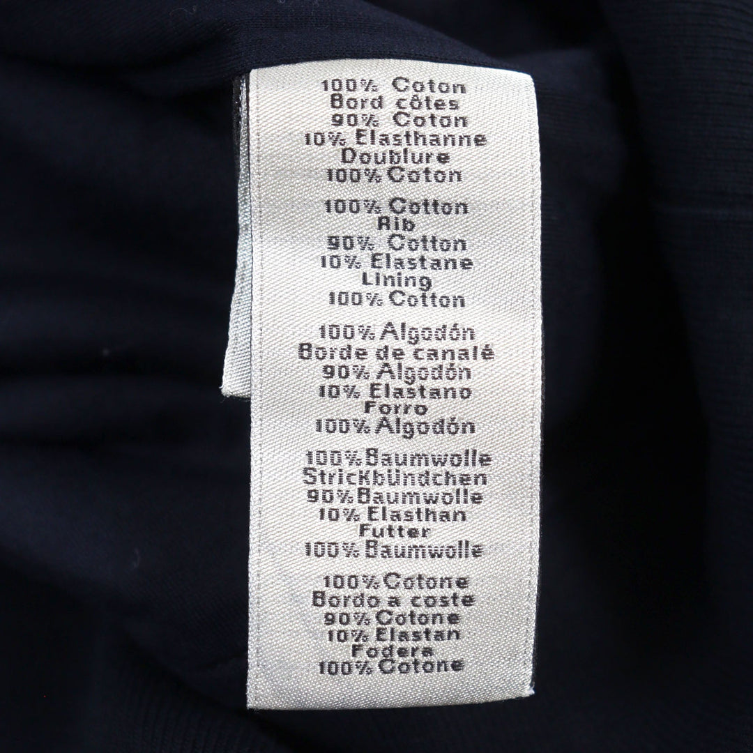 HERMES sweat Main: 100% cotton, Part: 90% cotton, Part: 10% elastane, Filling: 100% polyester black mens XL Used Authentic