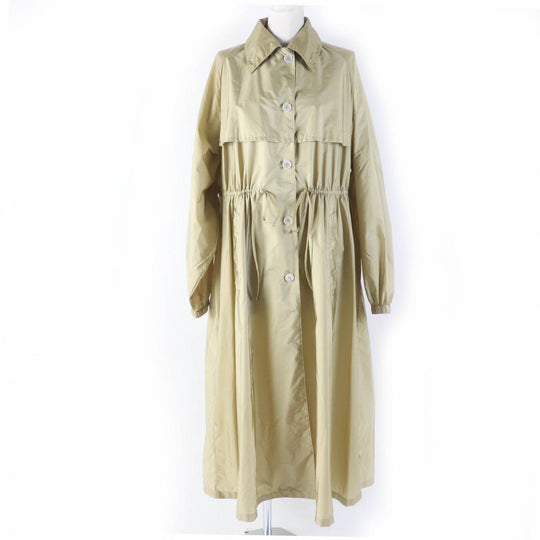 PRADA coat 292024 Main: 100% recycled polyamide beige Re-Nylon Women 38 Used Authentic