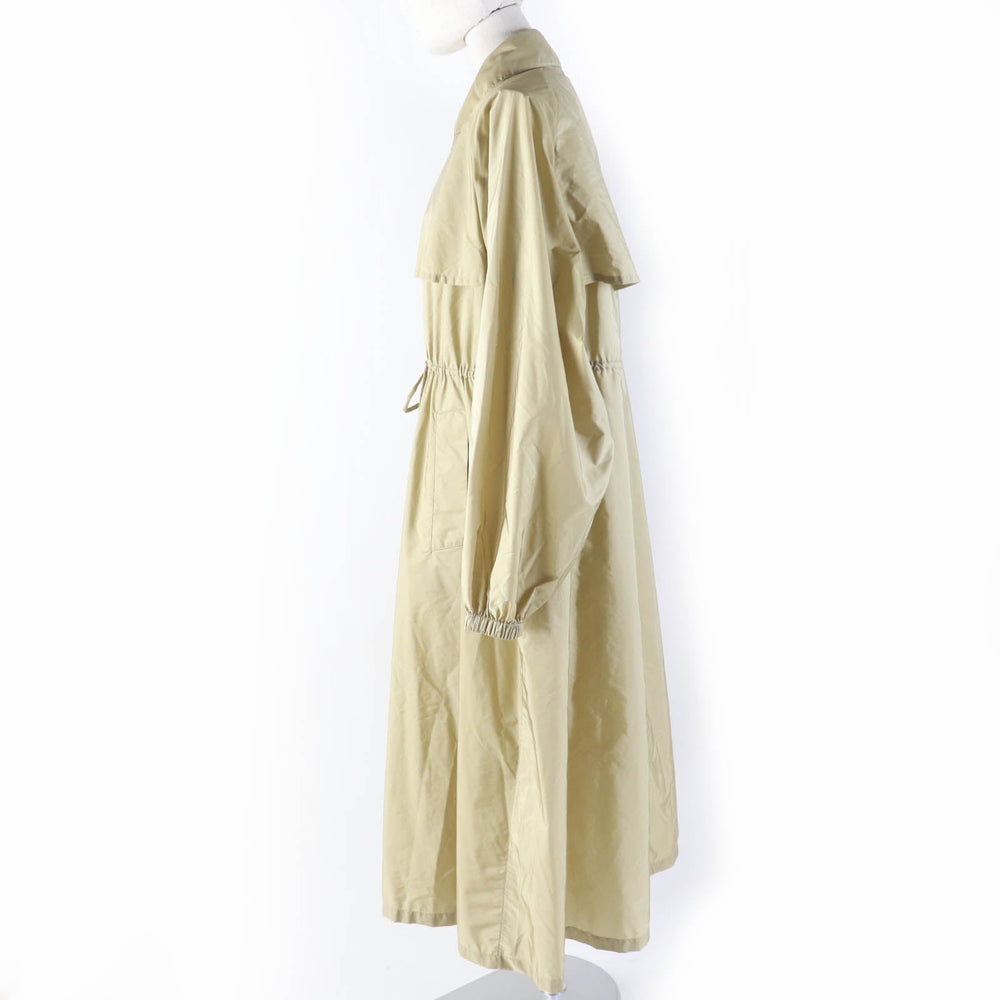 PRADA coat 292024 Main: 100% recycled polyamide beige Re-Nylon Women 38 Used Authentic