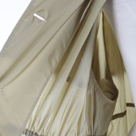 PRADA coat 292024 Main: 100% recycled polyamide beige Re-Nylon Women 38 Used Authentic