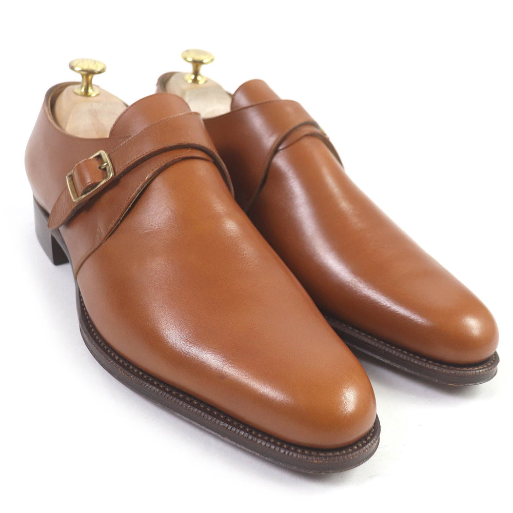 Hall&Marks Dress shoes Main: Leather Brown Goofy Guild of Crafts mens 8 Used Authentic