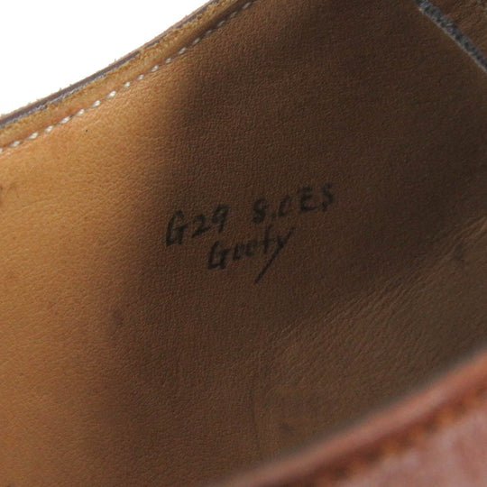 Hall&Marks Dress shoes Main: Leather Brown Goofy Guild of Crafts mens 8 Used Authentic