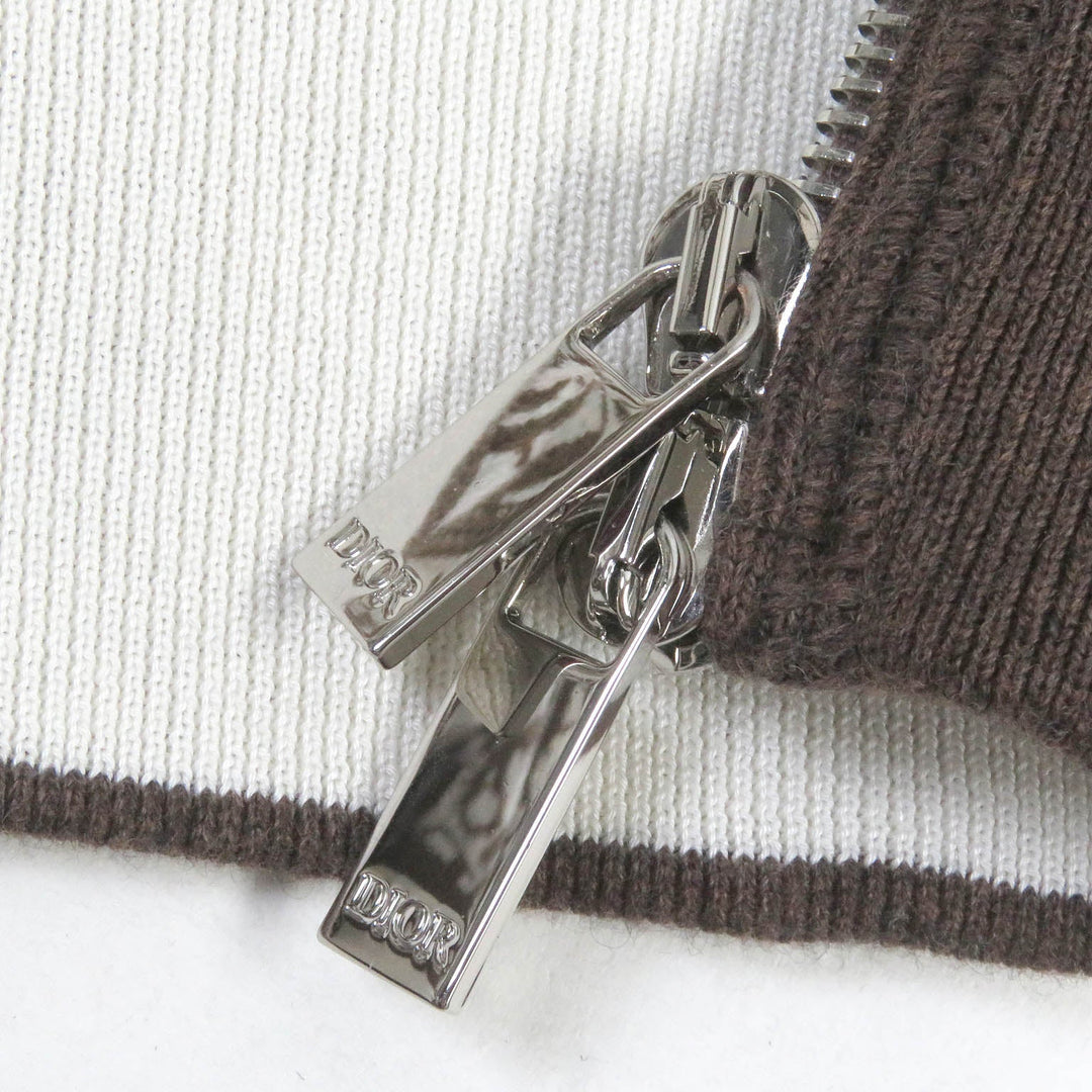 Dior HOMME Hoodie 113M221AT225 Main: 91% cotton, Main: 9% cashmere, Part: 100% rayon Brown mens S Used Authentic