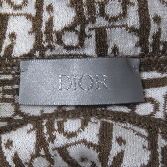 Dior HOMME Hoodie 113M221AT225 Main: 91% cotton, Main: 9% cashmere, Part: 100% rayon Brown mens S Used Authentic