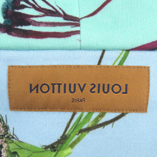 LOUIS VUITTON Hoodie Main: 100% cotton Blue type mens S Used Authentic