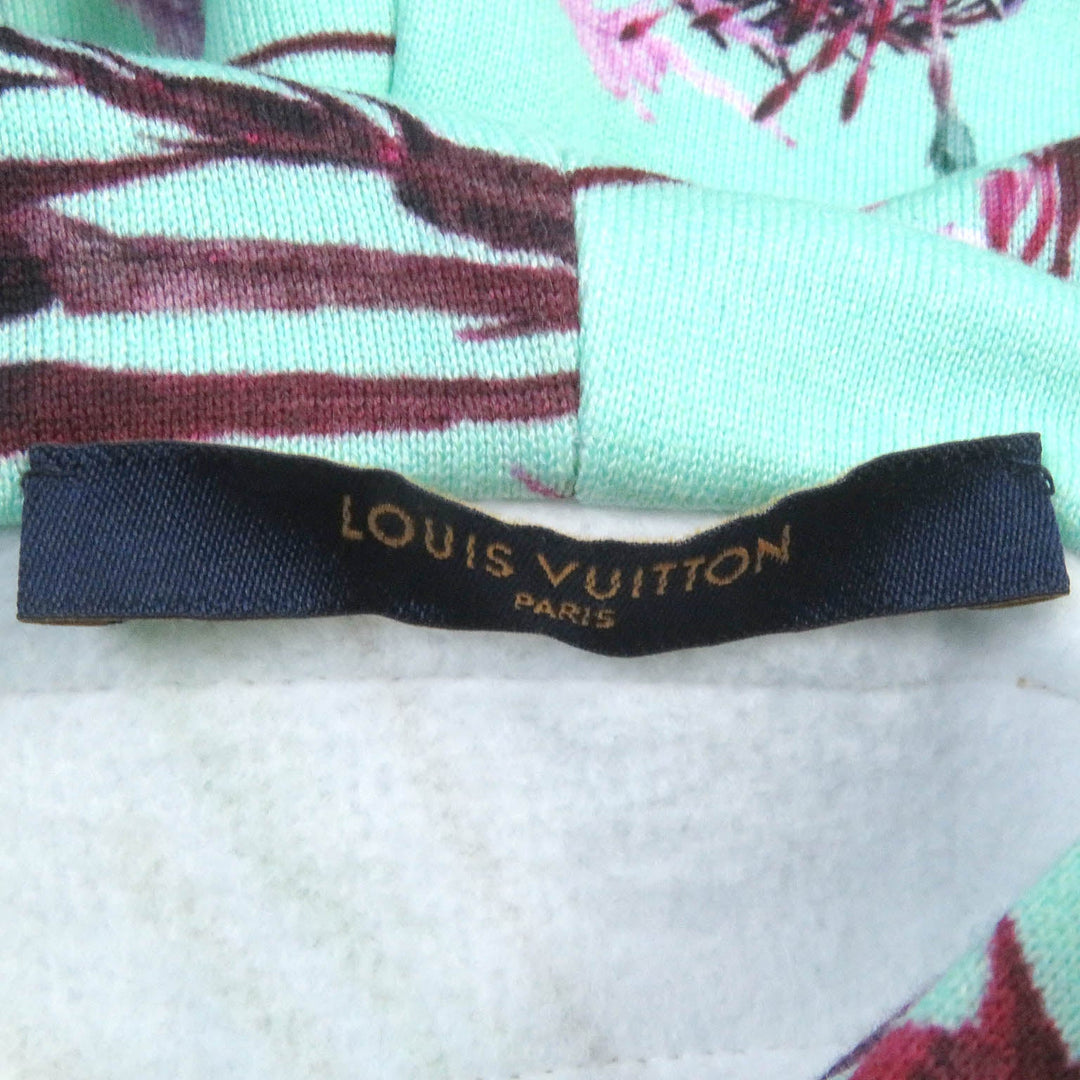 LOUIS VUITTON Hoodie Main: 100% cotton Blue type mens S Used Authentic