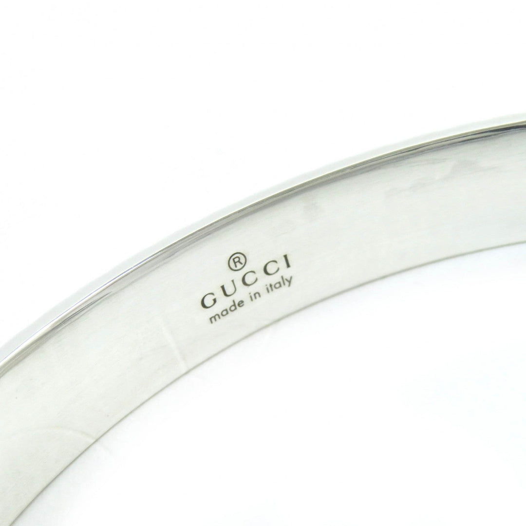 GUCCI Bangle Main�FAG925 Silver mens 17 Used Authentic