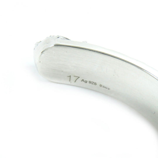 GUCCI Bangle Main�FAG925 Silver mens 17 Used Authentic