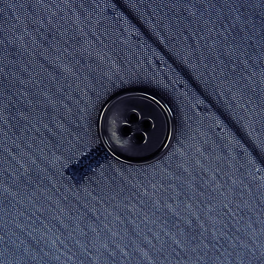 EMPORIO ARMANI suit Outer: 81% cotton, Outer: 19% polyurethane, Lining: 50% acetate, Lining: 50% rayon, Sleeve lining: 100% rayon Navy M LINE mens 46 Used Authentic