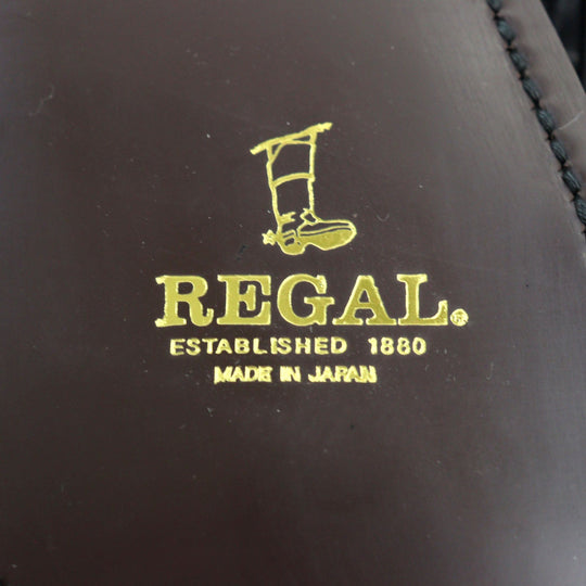 REGAL Leather shoes E3C1655 A J638 Main: Leather black mens 26 Used Authentic